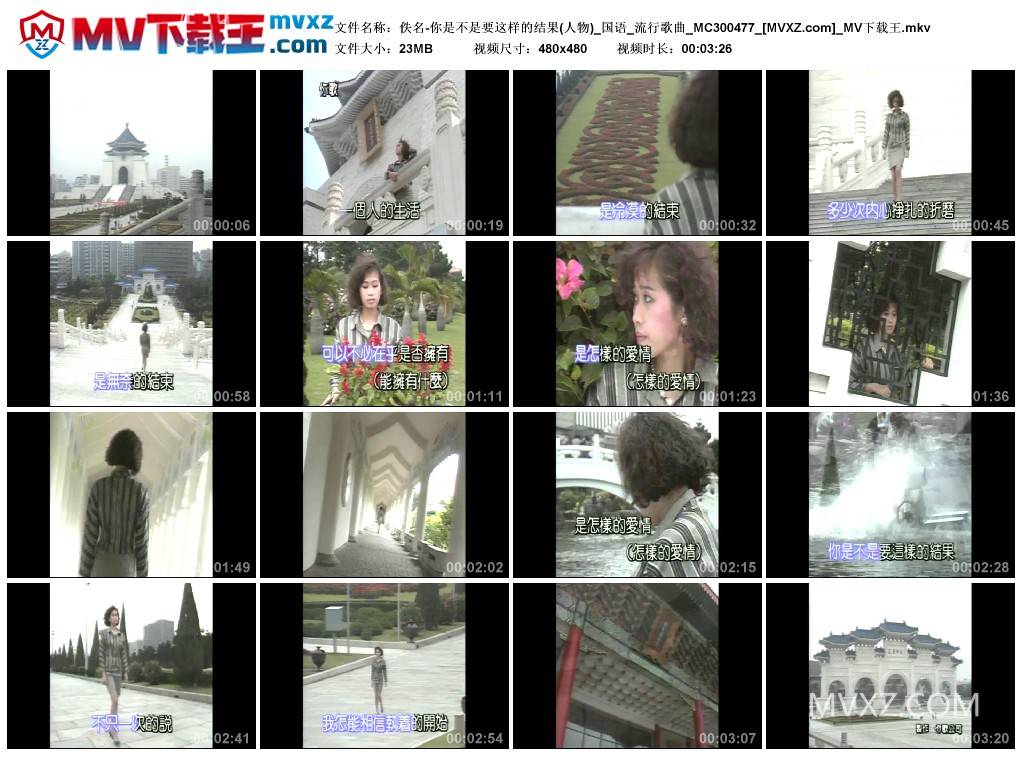 佚名-你是不是要这样的结果(人物)_国语_流行歌曲_MC300477